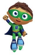 Super Why boy drawing