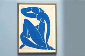 silhouette drawing of a girl in a picture