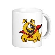 Superhero Cartoon Super Dog In Cape And Costume Image Pictures N2