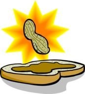 Plain Peanut Butter Sandwich Panda Free