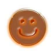 Orange Smiley Face At Clkercom Vector Online