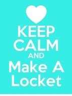 keep clam and make alocket drawing