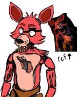 red fox cartoon drawing