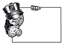 Homer Black And White drawing