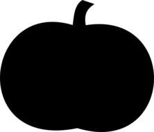 Black Pumpkin At Clkercom Vector Online Royalty