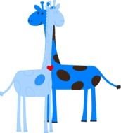Free Clip Art Baby Feet Borders Boy Giraffe Shower Artjpg