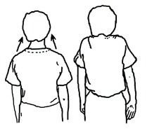 illustration of a neck pain