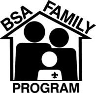 black and white family symbol