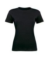 Womens Black T Shirt drawing