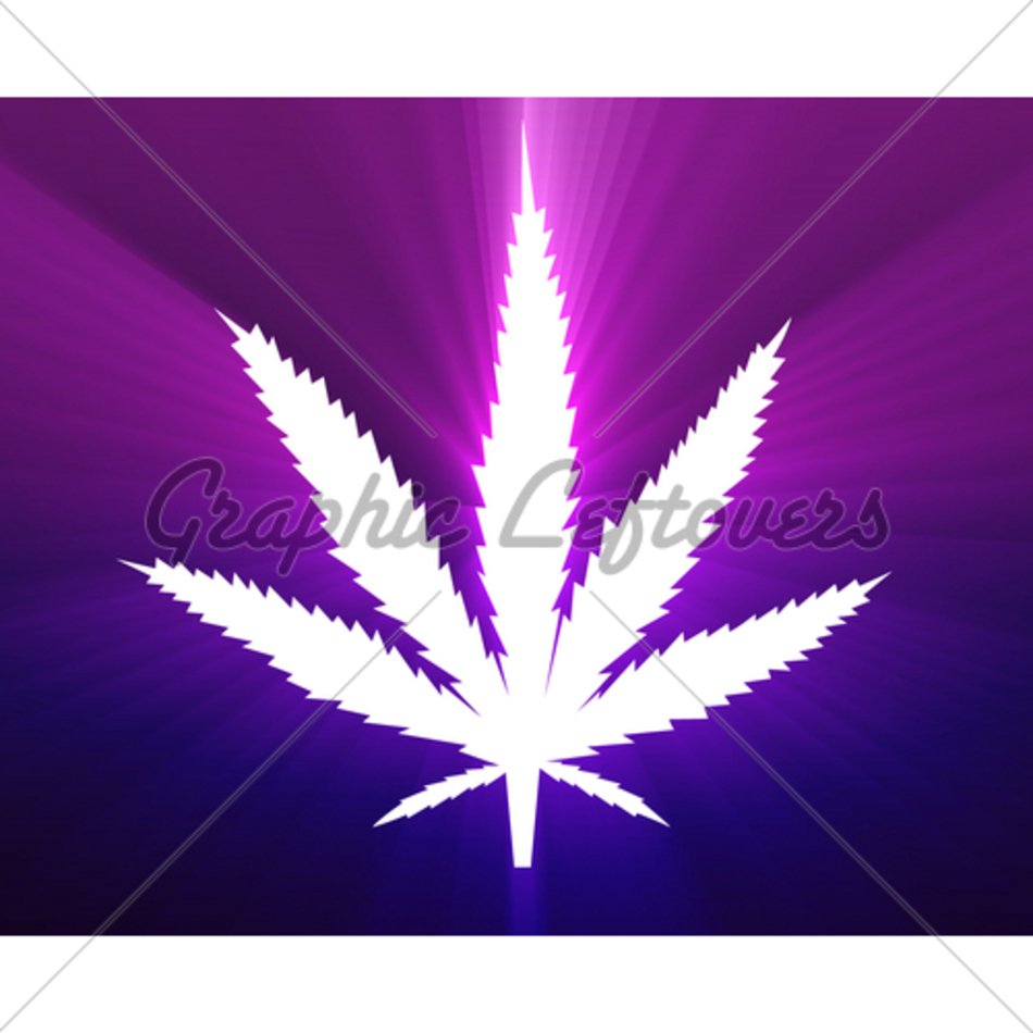 Marijuana Leaf Illustration N2