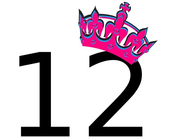 Words Number 12 Twelve And