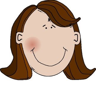 Brown Hair At Clkercom Vector Online Royalty clipart
