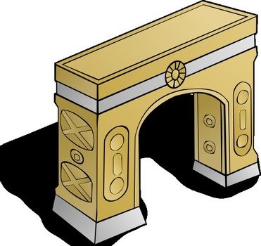Free Vector Arch Clip Art 110141 Hightpng