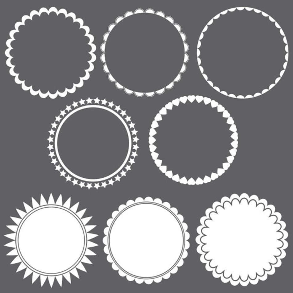 Promo Digital Frames Round By Picturesofpelicans On Etsy