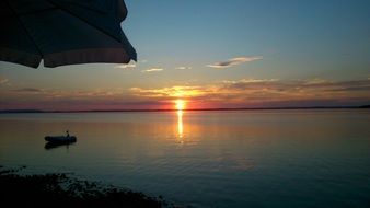 romance sunset