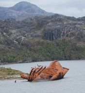 shipwreck, Chile South America