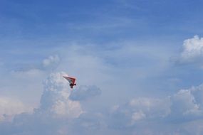 glider in the sky