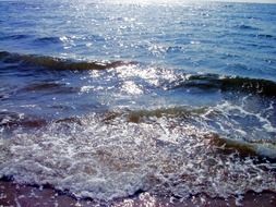 waves on the north sea