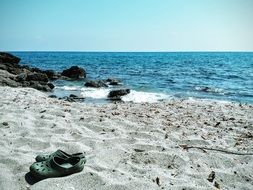 beach in Corsica, France