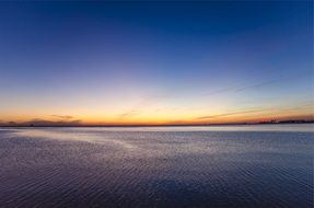 Dusk on the horizon