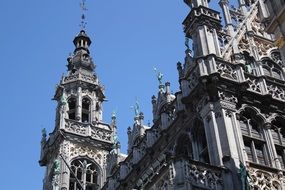 facade of a historic building in Belgium