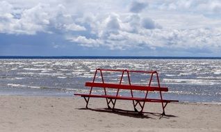 red beach bank
