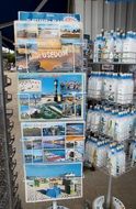 postcard tourists souvenir shop