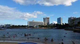 tropical island by the ocean in puerto rico