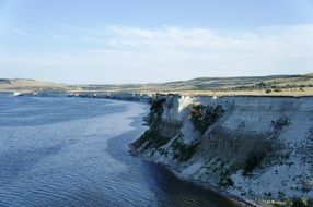 river rocky shore