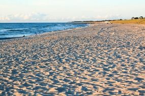 evening baltic sea