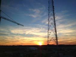 sunset antenna