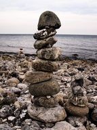 stones in a balance