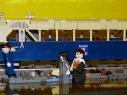 train and driver from lego