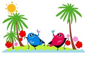 Funny summer day