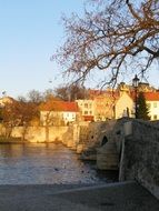 old bridge river