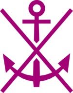 crossed anchor sign