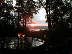 stunningly cute sunset
