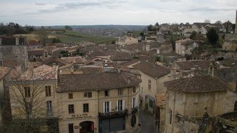 Panoramic view of Saint-Emilion