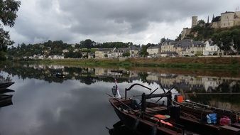 cityscape in the Pays de la Loire, France