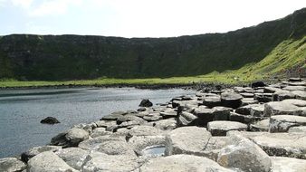 Stones on a beach in Ireland