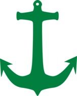 anchor green drawing