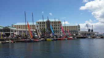 yachts and boats at the Marina