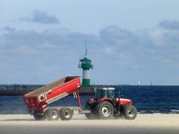 l C3 BCbeck bay travem C3 BCnde lighthouse