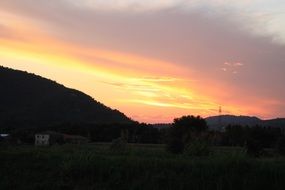 undoubtedly beautiful hills sun