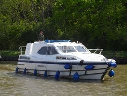 Holiday on the boat
