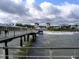 beach bridge