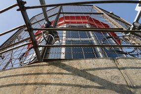 wire mesh tower