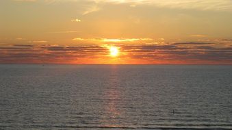 amazing beach sunset