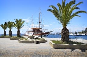 picturesque coast of the Aegean Sea