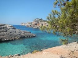 sandy beach in Mallorca